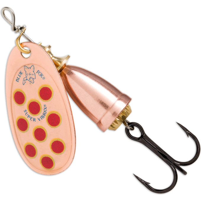 Блесна вращающаяся BLUE FOX Vibrax Hot Pepper 4 г, CYR — BFS1-CYR
